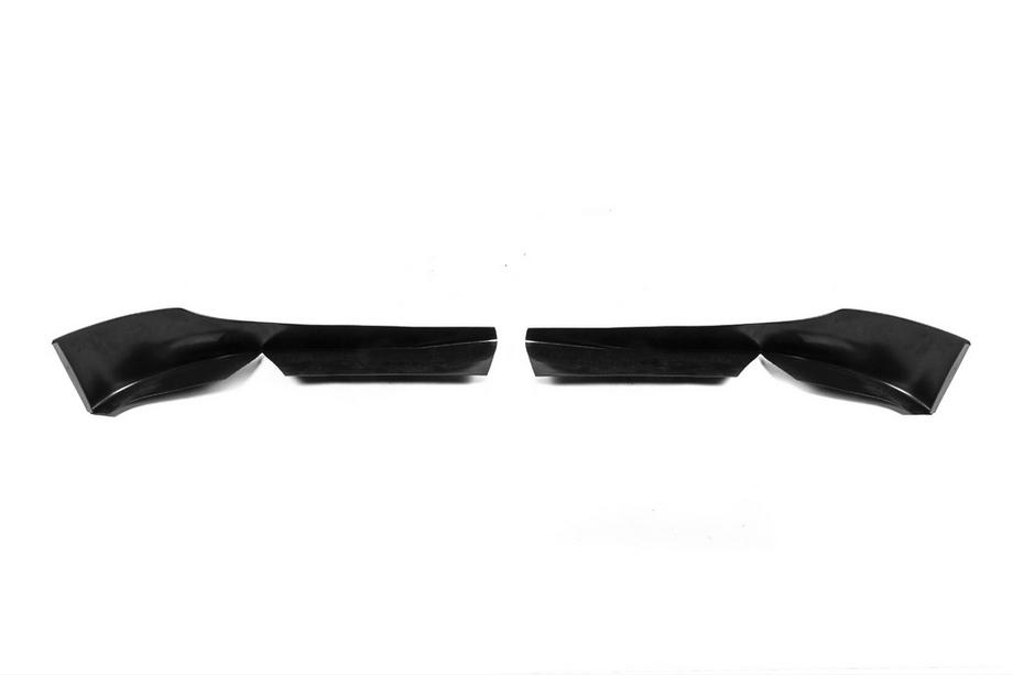 BMW 3 Series E90/E91 2005-2011 Front Flap Aufsatz DPT (für E90 Base 2005-2008, Schwarz Glanz, 2 Stk) Foto 5