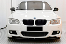 BMW 3 Series E92/E93 2006–2013 Frontlippe DPT (für M-Sport 2010-2013, Schwarz Glanz) Foto 1
