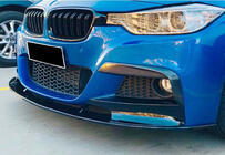 BMW 3 Series F30/F31 2012-2019 Frontlippe DPT (für M Performance, Schwarz Glanz) Foto 1