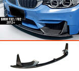 BMW 3 Series F30/F31 2012-2019 Frontlippe DPT V-3 (Für M3 F80, Schwarz Glanz) Foto 1