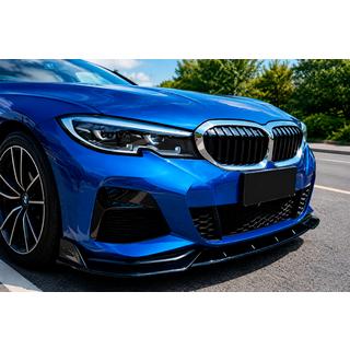 Frontlippe DPT V-2 (für M Technic, Schwarz Glanz) BMW 3 Series G20/G21 2018- Foto 1