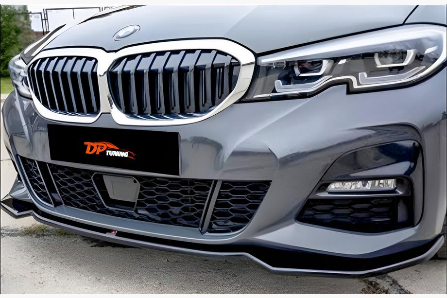 BMW 3 Series G20/G21 2018- Frontlippe DPT V-2 (Schwarz Glanz) Foto 1