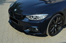 BMW 4 Series F32/F33/F36 2012-2020 Frontlippe DPT V-2 (für M-Sport, Schwarz Glanz) Foto 1