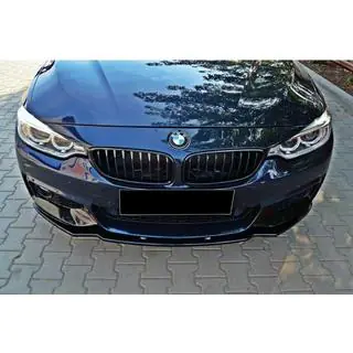 Frontlippe DPT V-2 (für M-Sport, Schwarz Glanz) Foto 3