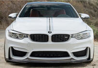 BMW 4 Series F32/F33/F36 2012-2020 Frontlippe DPT V-4 (Für M4, Schwarz Glanz) Foto 2