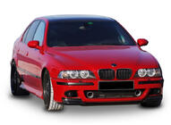 BMW 5 Series E39 1996-2003 Frontlippe DPT (für M5, Schwarz Glanz) Foto 1