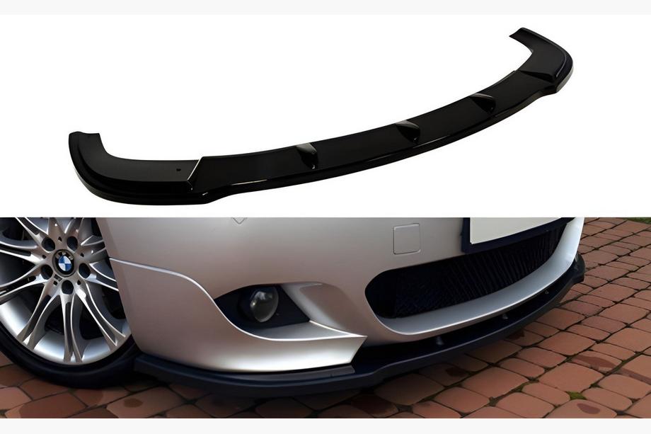 BMW 5 Series E60/E61 2003-2010 Frontlippe DPT (für M Technic Max Hamann Schwarz Glanz) Image