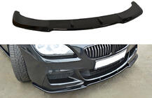 BMW 6 Series F12/F13/F06 2011-2018 Frontlippe DPT (für M Performance, Schwarz Glanz) Foto 1