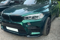 BMW X5 F15 2013-2018 Frontlippe DPT V-2 (für X5M F85, Schwarz Glanz) Foto 5