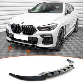 Frontlippe DPT V-1 (Für M, Schwarz Glanz) BMW X6 G06 2019–2027 Foto 2