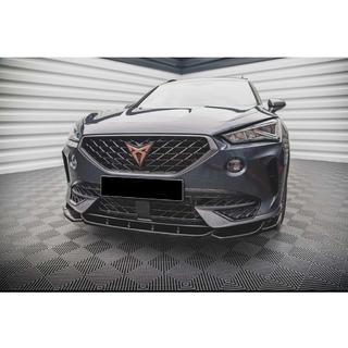 Front Lip Spoiler DPT (Schwarz Glanz) Cupra Formentor 2020-