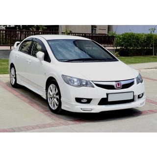 Frontlippe DPT (2009-2011, grundiert) Honda Civic Sedan VIII 2006-2011 Foto 2