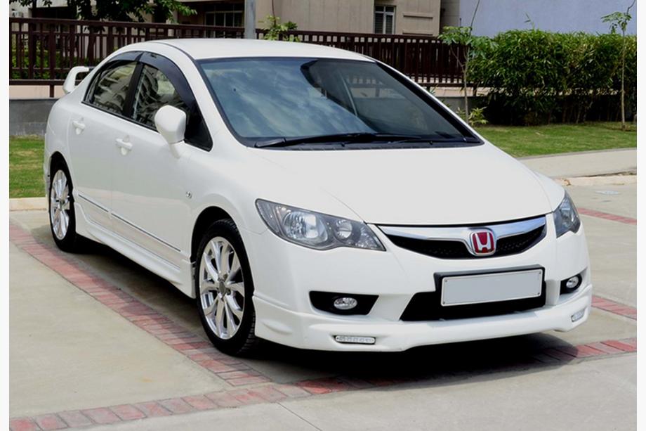 Honda Civic Sedan VIII 2006-2011 Frontlippe DPT (2009-2011, grundiert) Foto 2