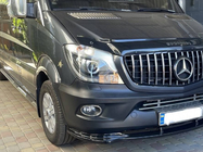 Mercedes Sprinter W906 2006–2018 Frontlippe DPT (Schwarz Glanz) Foto 11