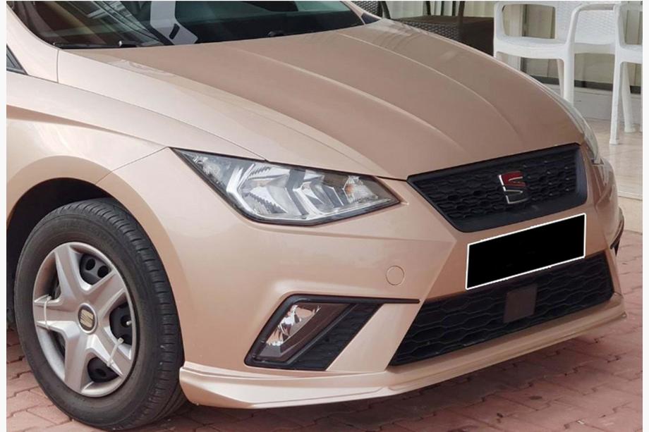 Seat Ibiza 2010-2017 Frontlippe DPT V-3 (Schwarz Glanz) Foto 4