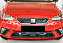 Seat Ibiza 2010-2017 Frontlippe DPT V-4 (Schwarz Glanz) Foto 2
