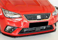 Seat Ibiza 2010-2017 Frontlippe DPT V-4 (Schwarz Glanz) Foto 3