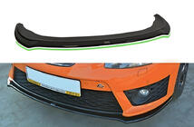Seat Leon 2005-2012 Frontlippe DPT (für Cupra, Schwarz Glanz) Foto 1