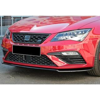 Frontlippe DPT (Cupra, 2017-2020, Schwarz Glanz) Seat Leon 2013-2020 Foto 1