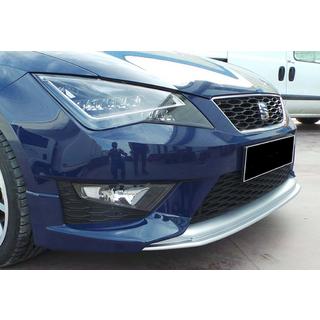 Frontlippe DPT V-2 (2013-2016, Schwarz Glanz) Seat Leon 2013-2020 Foto 4