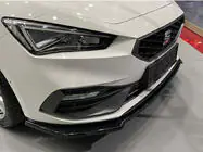 Seat Leon 2020- Frontlippe DPT V-2 (Schwarz Glanz) Foto 2