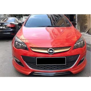 Frontlippe DPT V-1 (Schwarz Glanz) Opel Astra J 2009-2015 Foto 2
