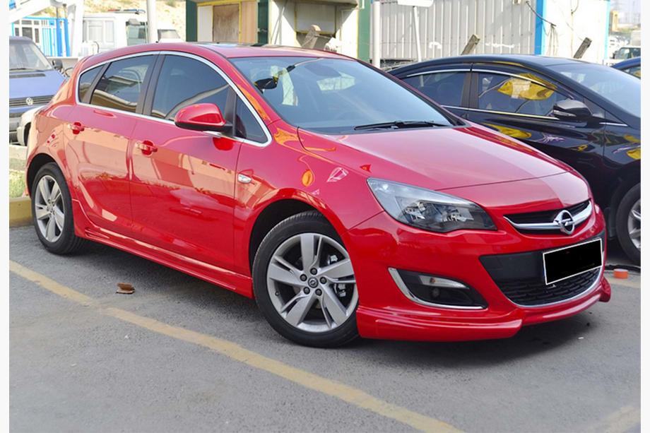 Opel Astra J 2009-2015 Frontlippe DPT V-3 (Grundiert zum Lackieren) Foto 1