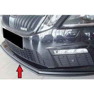 Frontlippe DPT V-2 (2017-2019 RS, Schwarz Glanz) Skoda Octavia III A7 2013-2019 Foto 1