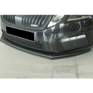 Frontlippe DPT V-2 (2017-2019 RS, Schwarz Glanz) Skoda Octavia III A7 2013-2019 Foto 3