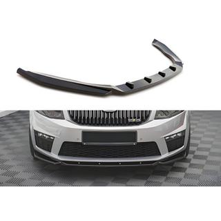 Frontlippe DPT V-2 (für RS, 2013-2017, Schwarz Glanz) Skoda Octavia III A7 2013-2019 Foto 1