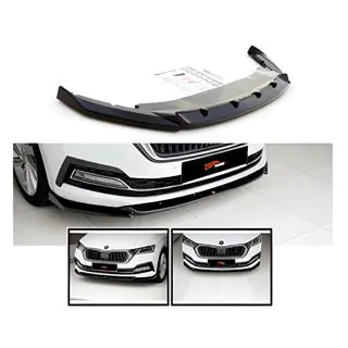 Front Lip Spoiler DPT (Schwarz Glanz) Skoda Octavia IV A8 2020- Foto 2