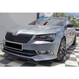 Frontlippe DPT V-1 (2015-2020, Schwarz Glanz) Skoda Superb 2015-2024 Foto 4