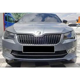 Frontlippe DPT V-1 (2015-2020, Schwarz Glanz) Skoda Superb 2015-2024 Foto 3