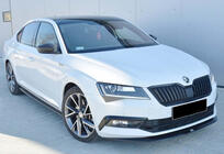 Skoda Superb 2015-2024 Frontlippe Stoßstange DPT V-4 (2015-2020, Schwarz Glanz) Foto 1