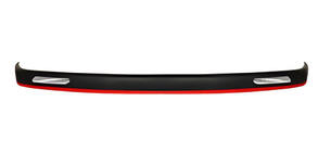 Universelle Frontlippe DPT Red V-1 (ABS, Schwarz Glanz) Foto 1