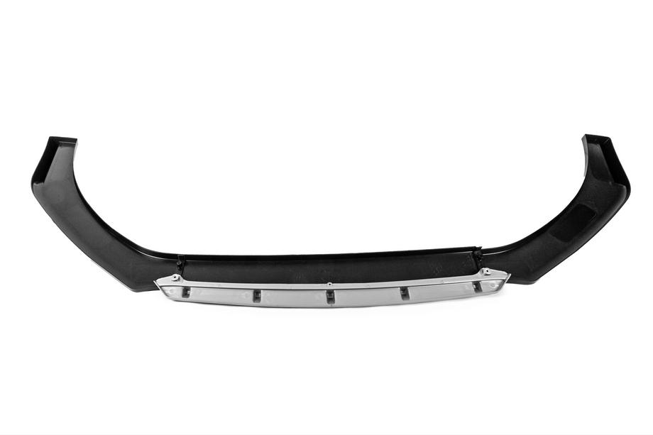 Universelle Frontlippe DPT Black V-2 (ABS, Schwarz Glanz/Grau) Foto 5