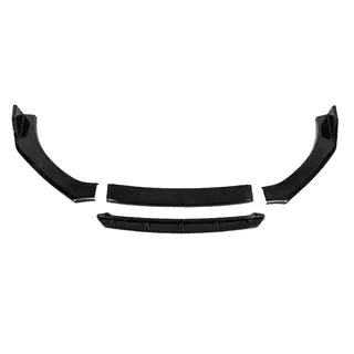 Universelle Frontlippe DPT Black V-2 (ABS, Schwarz Glanz) Foto 4