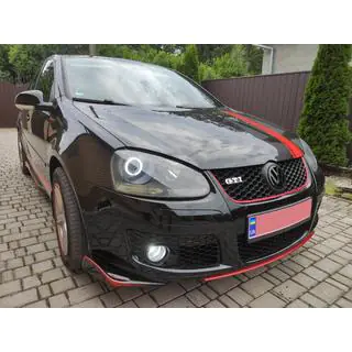 Frontlippe DPT V-2 (für GTI, Schwarz Glanz) Volkswagen Golf 5 2003-2009 Foto 4