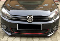Volkswagen Golf 6 2008-2014 Frontlippe DPT V-2 (grundiert zum Lackieren) Foto 1