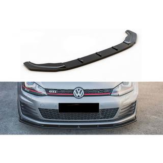 Frontlippe DPT V-1 (für GTI, 2012-2017, Schwarz Glanz) Volkswagen Golf 7/E-Golf 2012-2020 Foto 1
