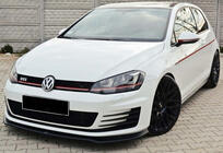 Volkswagen Golf 7/E-Golf 2012-2020 Frontlippe DPT V-2 (für GTI, 2012-2017, Schwarz Glanz) Foto 2