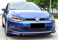 Volkswagen Golf 7/E-Golf 2012-2020 Frontlippe DPT V-1 (für Serienstoßstange, 2012-2017, grundiert zum Lackieren) Foto 1