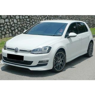 Frontlippe DPT V-5 (für Serienstoßstange, 2012-2017, Schwarz Glanz) Volkswagen Golf 7/E-Golf 2012-2020 Foto 3