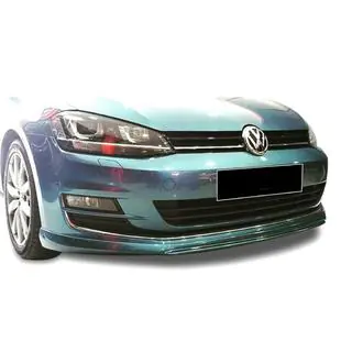 Frontlippe DPT V-2 (für Serienstoßstange, 2012-2017, Schwarz Glanz) Volkswagen Golf 7/E-Golf 2012-2020 Foto 4