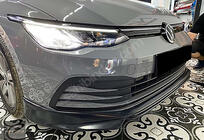 Volkswagen Golf 8 2019- Frontlippe DPT V-1 (Schwarz Glanz) Foto 1