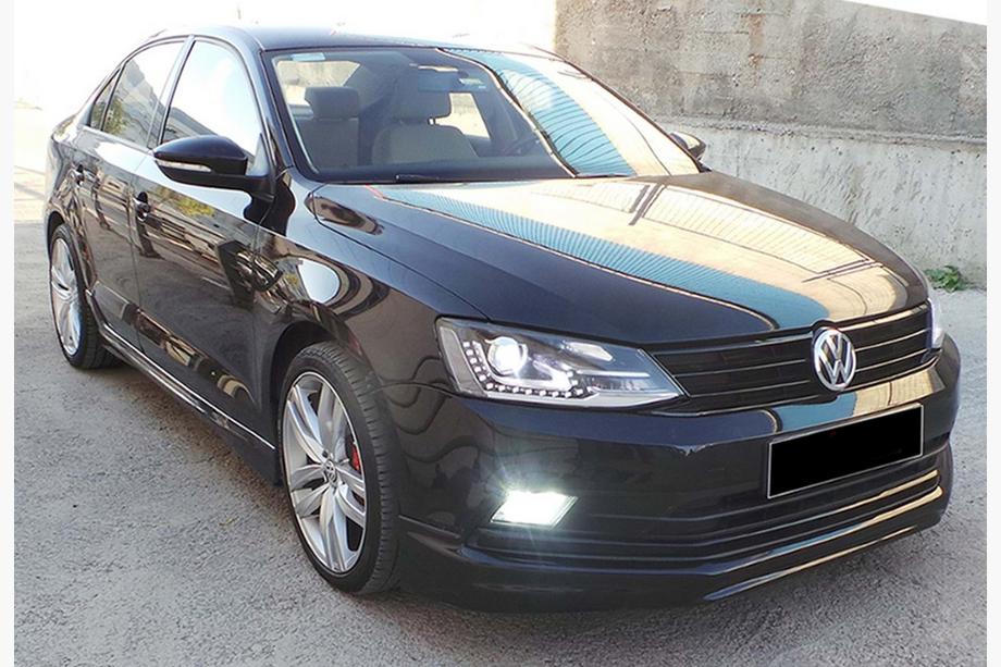 Volkswagen Jetta 2011-2018 Frontlippe DPT V-1 (2014-2018, grundiert zum Lackieren) Foto 4