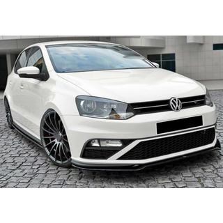 Front Lip Spoiler DPT (für GTI, 2014-2017, Schwarz Glanz) Foto 2