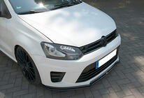 Volkswagen Polo 2010-2017 Frontlippe DPT V-1 (Schwarz Glanz) Foto 1