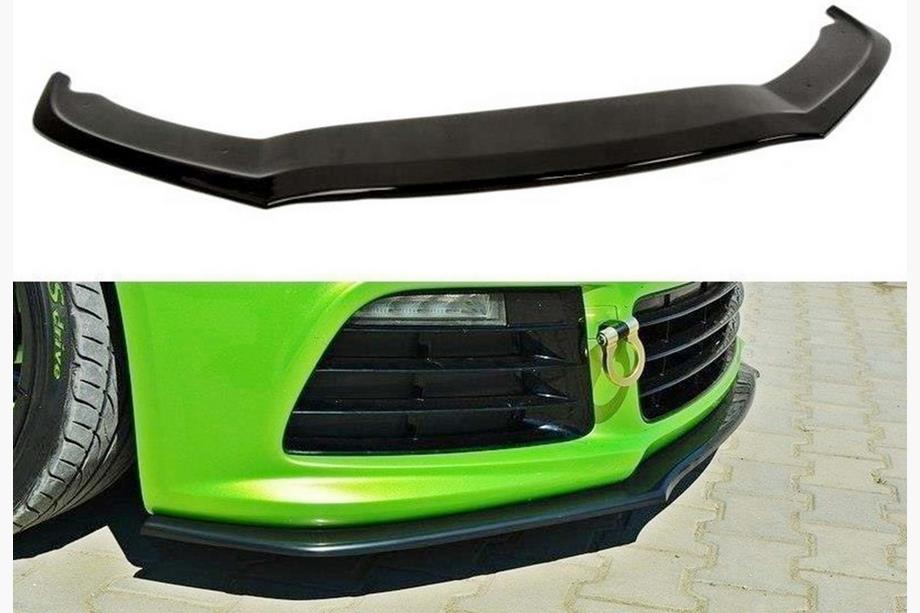 Volkswagen Scirocco 2008-2017 Frontlip Spoileransatz DPT V1 (2008-2013, Schwarz Hochglanz) Foto 1