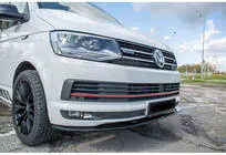 Volkswagen T5 Transporter 2003-2010 Frontlippe DPT (Schwarz Glanz) Foto 1